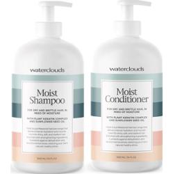 Waterclouds Moist Shampoo 1000 ml & Conditioner 1000 ml