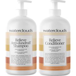 Waterclouds Relieve Anti-dandruff Shampoo 1000 ml & Conditioner 1000 m