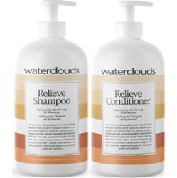 Waterclouds Relieve Shampoo 1000 ml & Conditioner 1000 ml