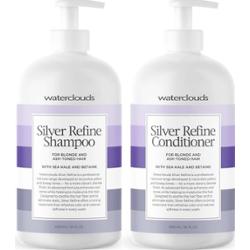 Waterclouds Silver Refine Shampoo 1000 ml & Conditioner 1000 ml