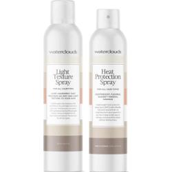 Waterclouds Light Texture Spray 250 ml & Heat Protection Spray 200 ml