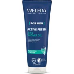 Weleda For Men Active Fresh 3in1 Shower Gel 200 ml