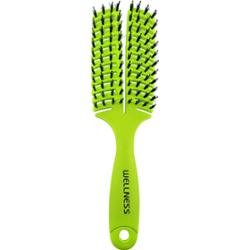 Wellness Premium Products Medium Hair Brush Green