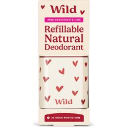 Wild Pink Grapefruit & Lime Heart Case dezodorant w sztyfcie z futerałem 40 g