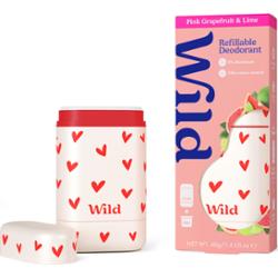 Wild Pink Grapefruit & Lime Heart Case dezodorant w sztyfcie z futerałem 40 g