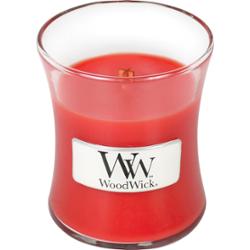 Woodwick Crimson Berries świeczka zapachowa z drewnianym knotem 85 g