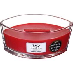 Woodwick Crimson Berries świeczka zapachowa z drewnianym knotem (hearthwick) 453,6 g