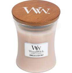 Woodwick Vanilla & Sea Salt świeca zapachowa 275 g