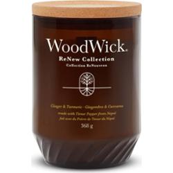 Woodwick Renew Ginger & Tumeric świeczka zapachowa z drewnianym knotem 368 g