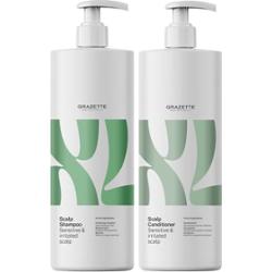 XL Scalp Shampoo 1000 ml & Conditioner 1000 ml