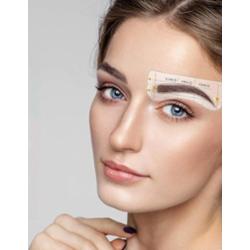 Samoprzylepne naklejki (szablony) do rysowania brwi – 40 szt.