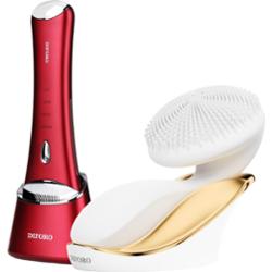 Zestaw Diforo 2 w 1 Peeling Rives i Szczoteczka Arum White Silver