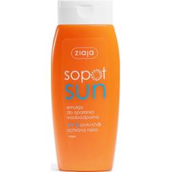 emulsja do opalania wodoodporna SPF 6 UVA+UVB ochrona niska Ziaja
