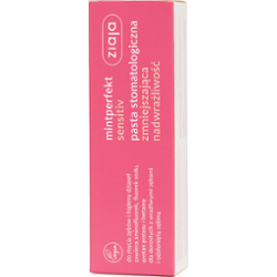 sensitiv pasta stomatologiczna zmniejszająca nadwrażliwość Ziaja
