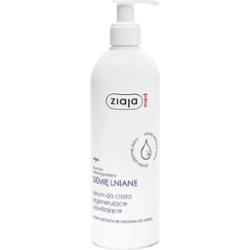 kuracja ultrałagodząca siemię lniane serum do ciała regenerujące nawilżające Ziaja