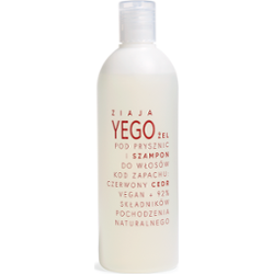 żel pod prysznic i szampon do włosów kod zapachu: czerwony cedr Ziaja