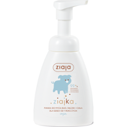 pianka do mycia buzi, rączek i ciała Ziaja
