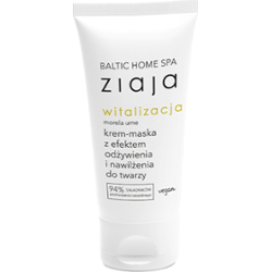 krem-maska z efektem odżywienia i nawilżenia do twarzy Ziaja