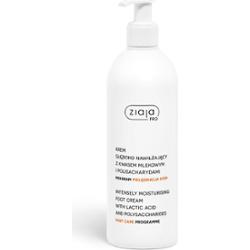 krem głęboko nawilżający z kwasem mlekowym i polisacharydami Ziaja