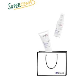 duet med kuracja ultrałagodząca siemię lniane krem do twarzy ultraodżywczy + serum do twarzy nawilżające zmiękczające Ziaja