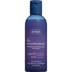 Ziaja Jagody Acai oczyszczający żel micelarny z peelingiem do twarzy 200 ml