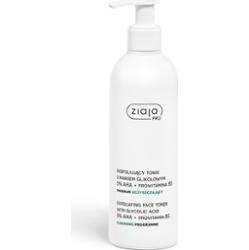 eksfoliujący tonik z kwasem glikolowym 5% aha+prowitamina b5 Ziaja