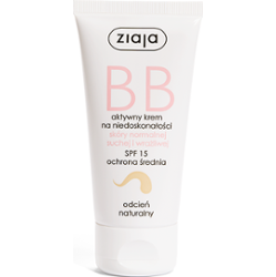 Ziaja BB Aktywny krem na niedoskonałości skóry normalnej suchej i wrażliwej SPF 15 50 ml