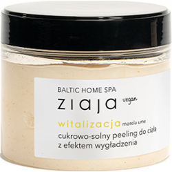 cukrowo-solny peeling do ciała z efektem wygładzenia Ziaja