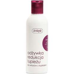 odżywka redukcja łupieżu do włosów z łupieżem Ziaja