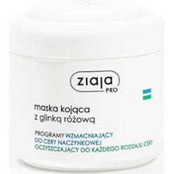 maska kojąca z glinką różową Ziaja