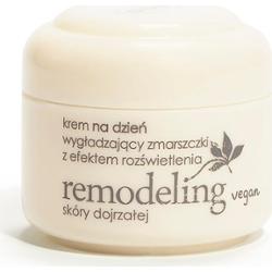 krem na dzień wygładzający zmarszczki z efektem rozświetlenia SPF 6 ochrona niska Ziaja