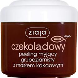 Ziaja masło kakaowe Czekoladowy peeling myjący gruboziarnisty 200 ml