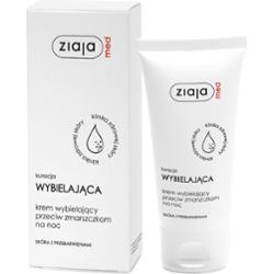 kuracja wybielająca krem wybielający przeciw zmarszczkom na noc Ziaja