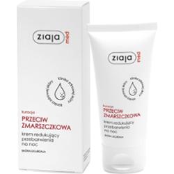 kuracja przeciwzmarszczkowa krem redukujący przebarwienia na noc Ziaja