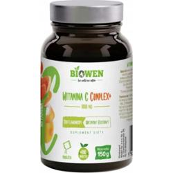 Biowen Witamina C Complex Suplement Diety w Proszku Odporność Energia 150g