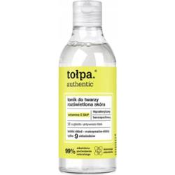 Tołpa Authentic Rozświetlający Tonik Do Twarzy z Witaminą C Wygładza 200ml