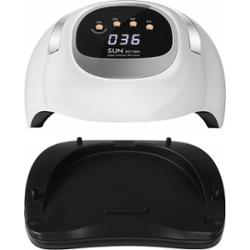 eVanda Lampa Do Paznokci Mocna Manicure Hybryd Żeli EV21 x21 Max Timer UV LED 320W