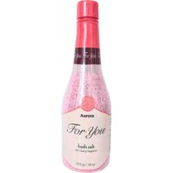 Aurora For You Hot Cherry Sól Do Kąpieli Szampan Wiśniowy Prezent 825g