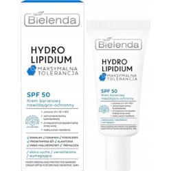 Bielenda Hydro Lipidium Nawilżająco Ochronny Krem Do Twarzy SPF 50 Na Dzień