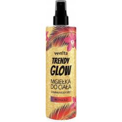 Venita Trendy Glow Rozświetlająca Mgiełka Do Ciała Brokat Rich Gold 200ml