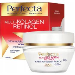 Perfecta Multikolagen Retinol Odbudowujący Krem Do Twarzy 70+ SPF 6 50ml
