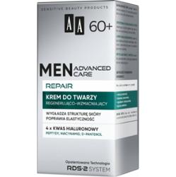 AA MEN krem do twarzy regenerująco-wzmacniający Advanced Care Repair 60+ 50 ml