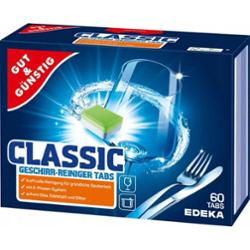 G&G Tabletki Do Zmywarki Classic Klasyczne Skoncentrowane 60 Sztuk
