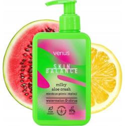 Venus Skin Balance Mleczko Aloesowe Po Goleniu Depilacji Arbuz Cytrus 250ml