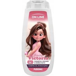 On Line Żel 3w1 Płyn Do Kąpieli Szampon Dla Dzieci Princess Victoria 400ml