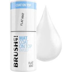 Brush Up! By Maxineczka Mat Coat On Top No Wipe Hybrydowy UV/LED Matowy 5g