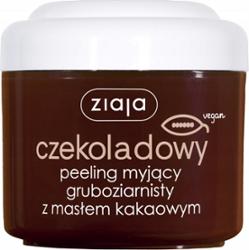 Ziaja Masło Kakaowe Gruboziarnisty Peeling Do Ciała Czekoladowy 200ml