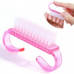 eVanda Szczoteczka Do Paznokci Odpylania Różowa Manicure Pedicure Zestaw 10 sztuk