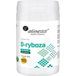 Aliness Ultraczysta D Ryboza Suplement Diety Keto Sugar Proszek 200g