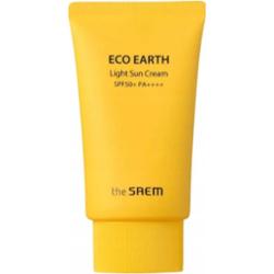 The Saem Eco Earth Lekki Ochronny Krem Do Twarzy z Filtrem SPF 50 50g